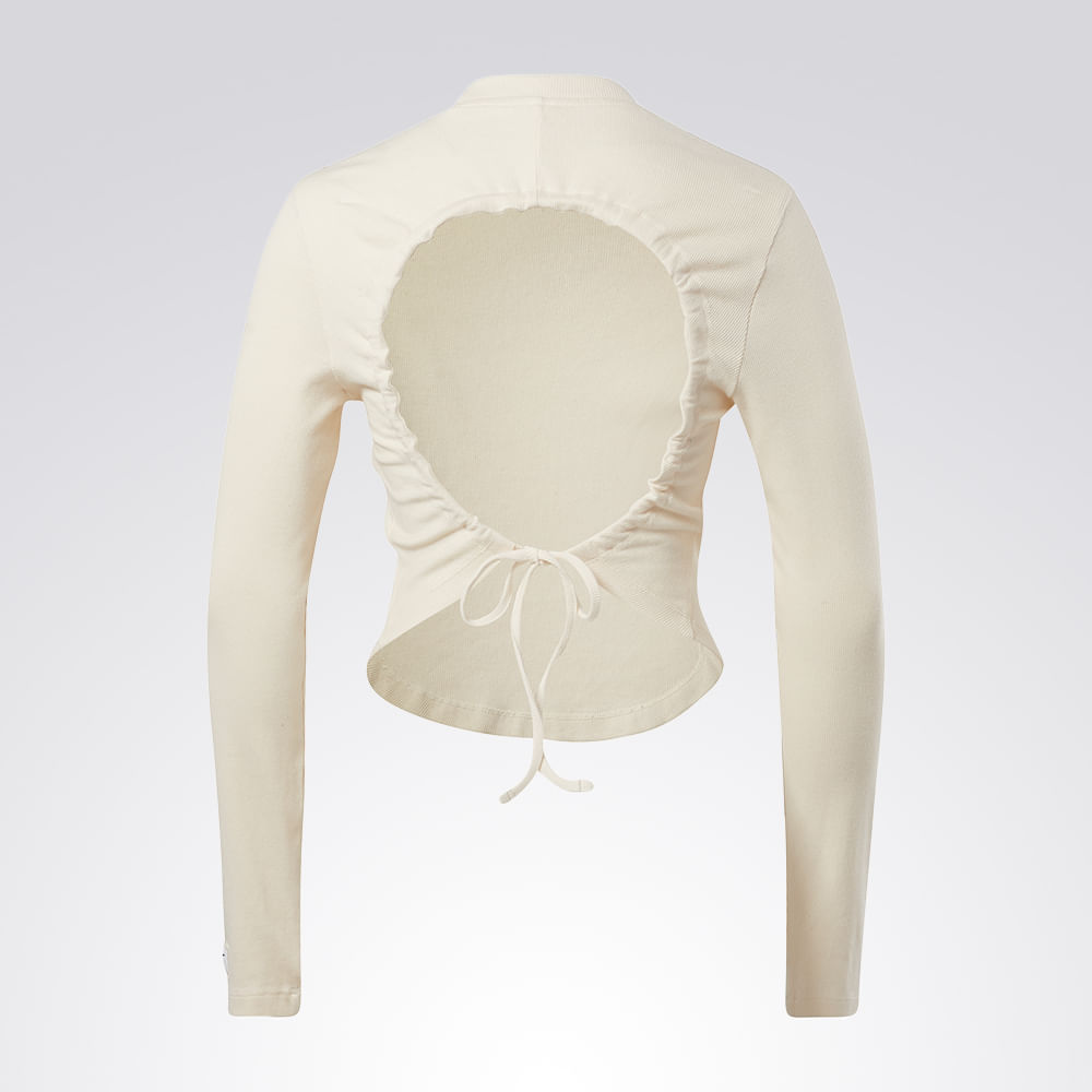 Camiseta Reebok Rib Top Clássico Feminino