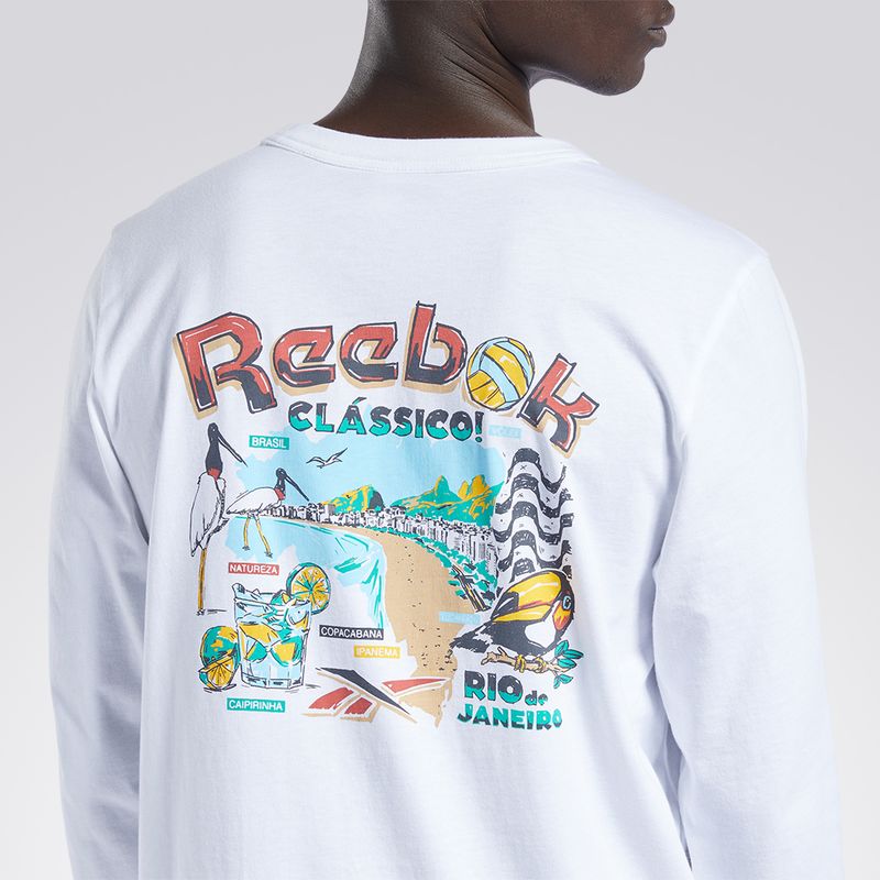 Reebok Lux High - Reebok Classics Ampla Camiseta De Manga Curta