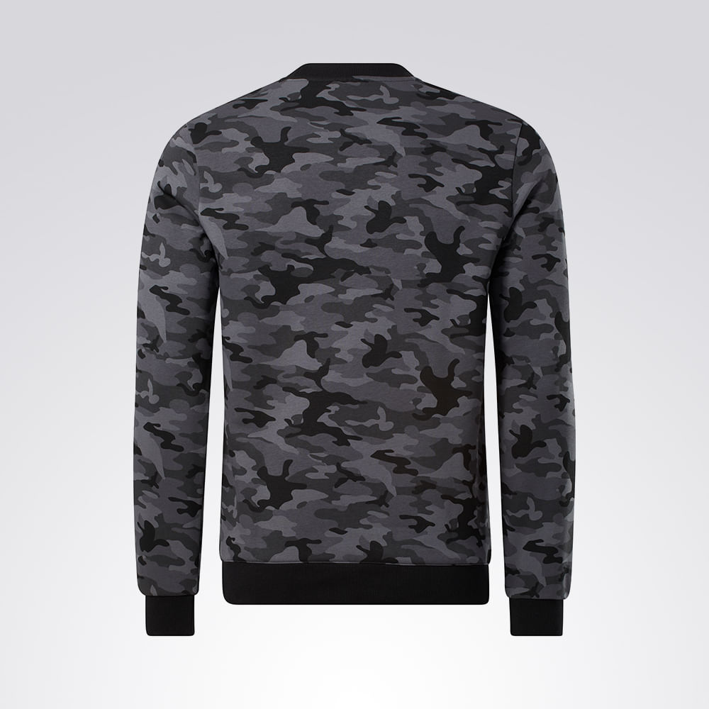 Blusa Reebok Camo Crew Masculino