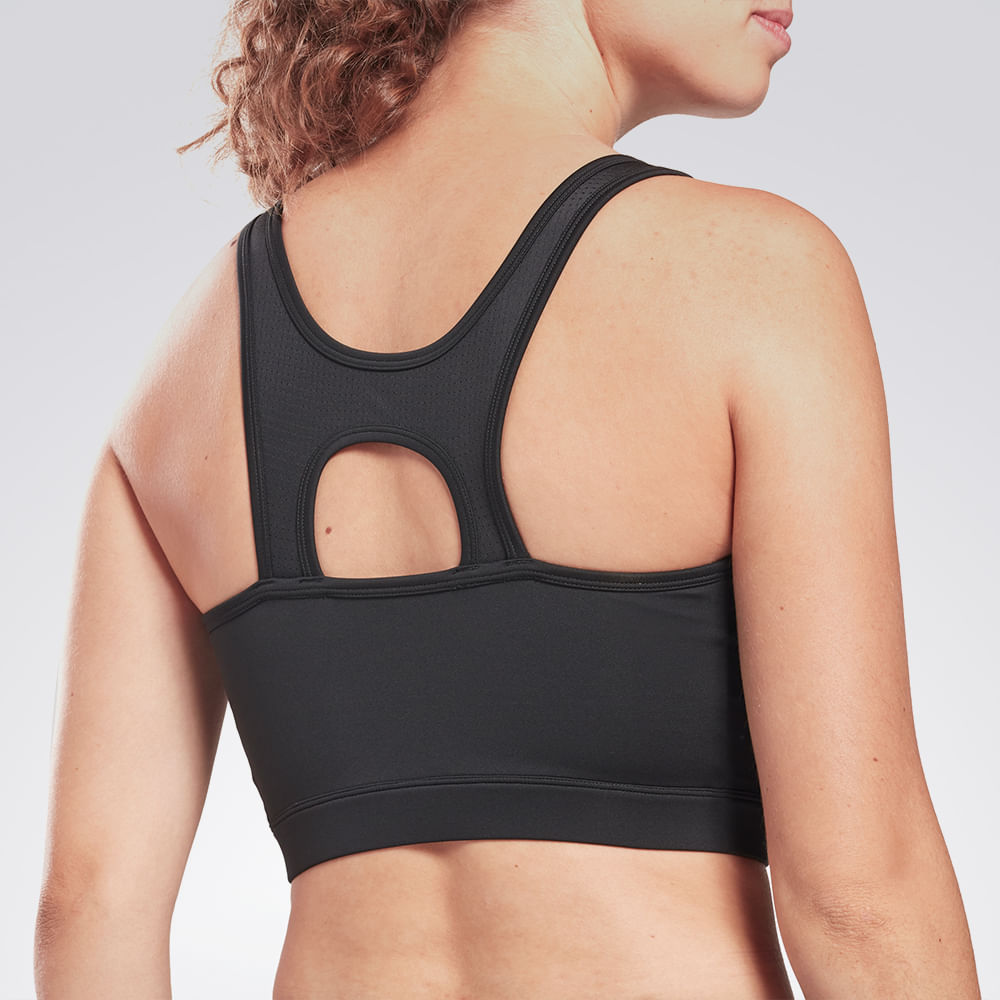 Top Reebok Treino Baixo Impacto Workout Mesh Feminino