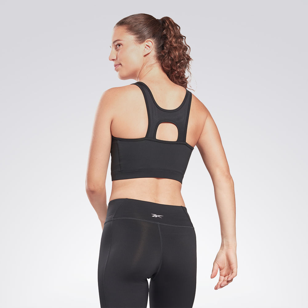 Top Reebok Treino Baixo Impacto Workout Mesh Feminino