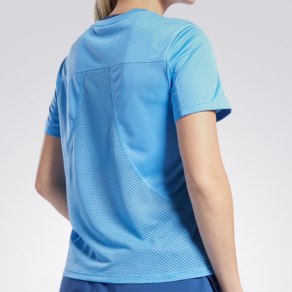 Camiseta Reebok Workout Run Speedwick Tee Feminino