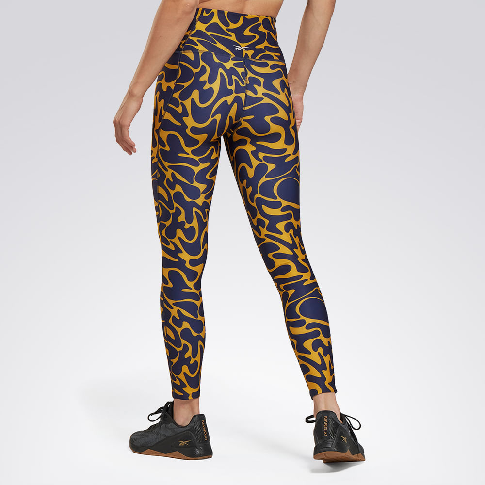 Calça Reebok Legging Cós Alto Feminino