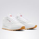 Tênis Feminino Classic Leather - Reebok - Branco - Oqvestir