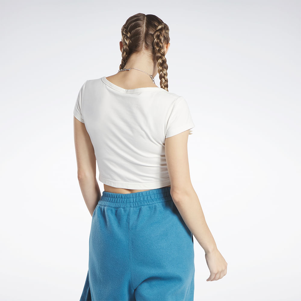 Top Reebok CL Wde Jersey Feminino