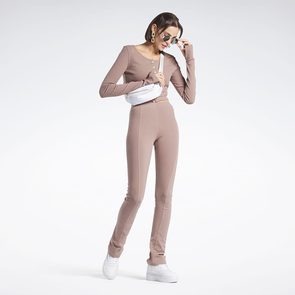 Calça Reebok Legging Cl Wde Trend HR Feminino