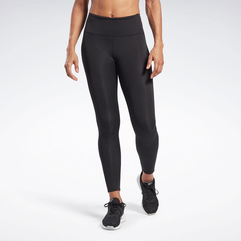 Calça Legging Reebok Workout Aop Feminina - Azul