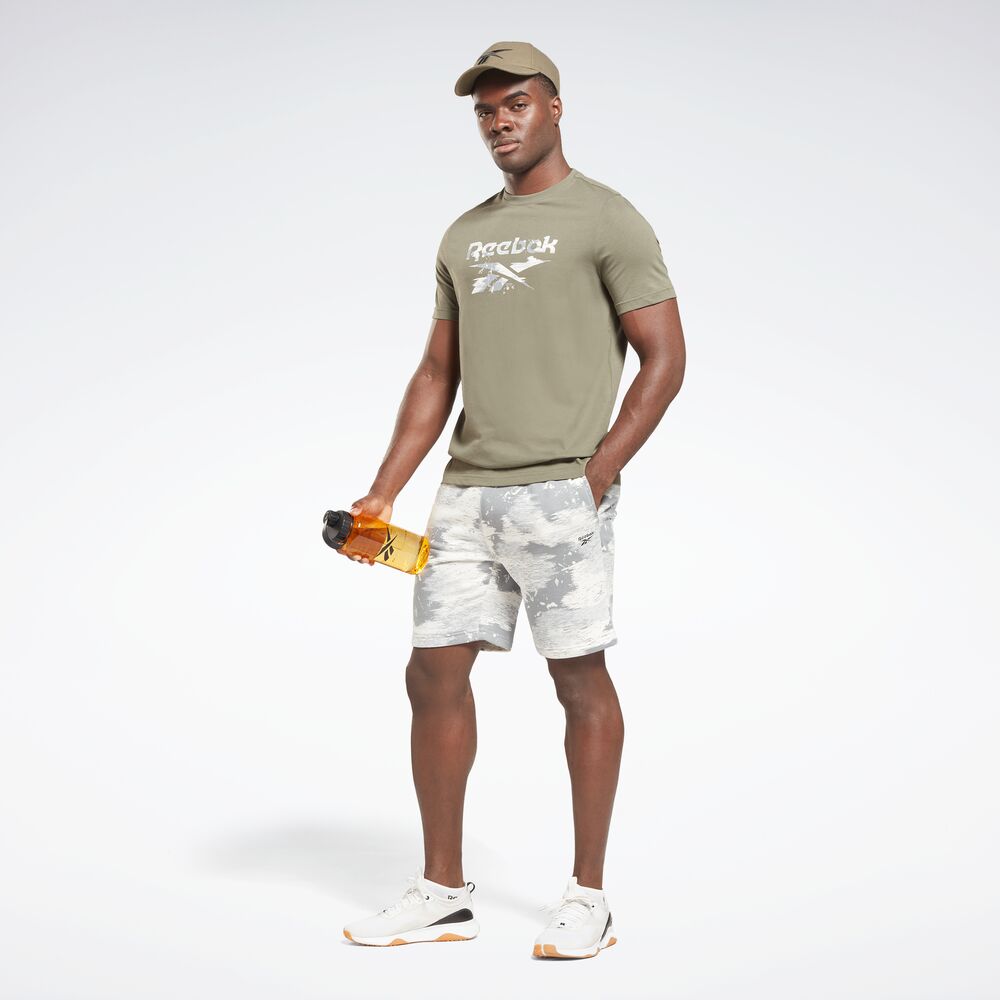 Camiseta Reebok Ri Modern Camo Masculino