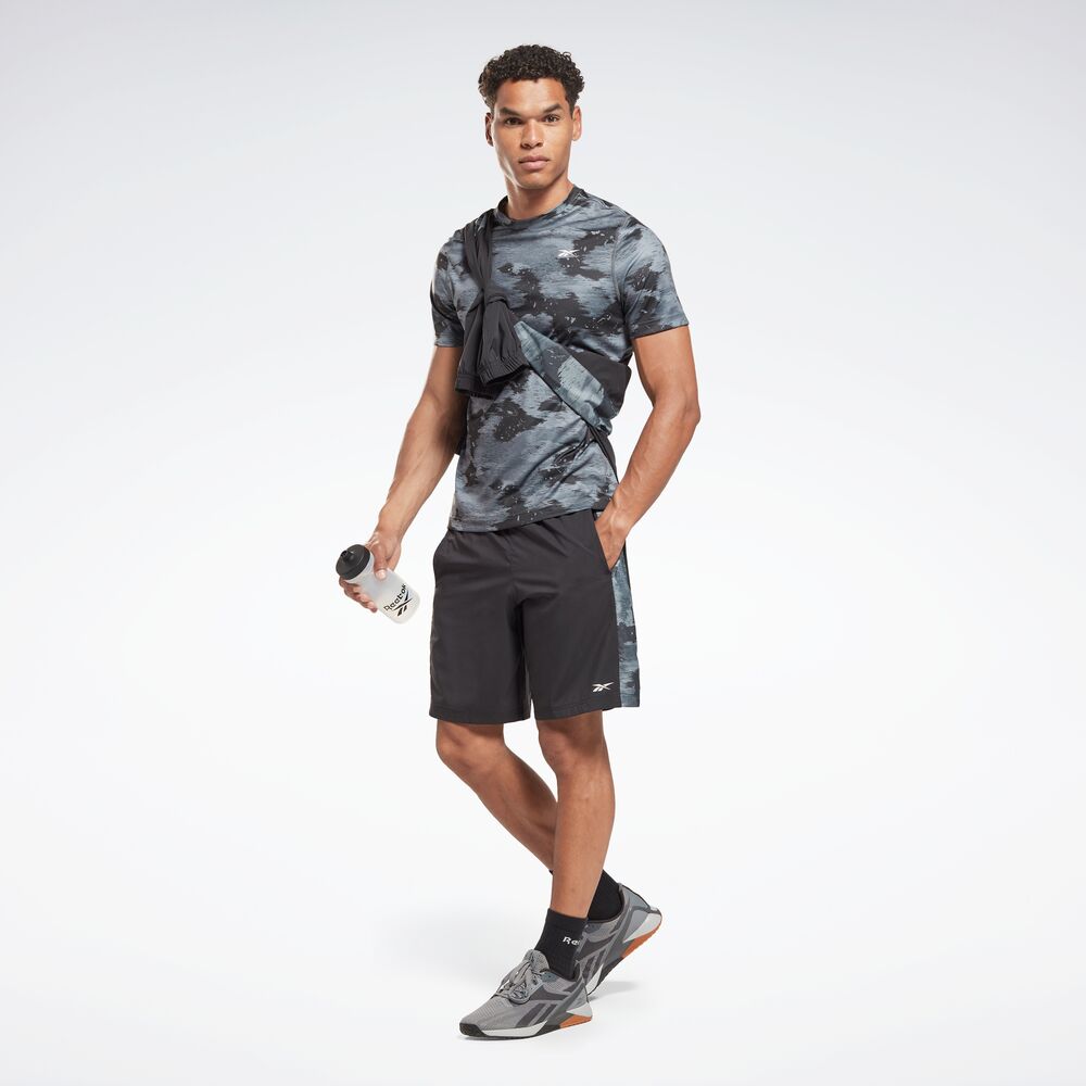 Short Reebok Train Camo Woven Masculino