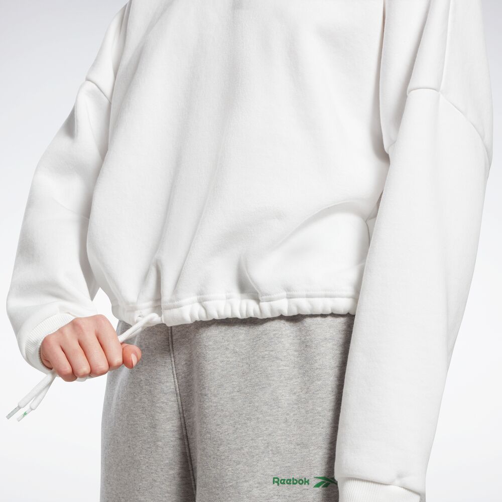 Blusa Reebok Rie Fleece Crew Feminino