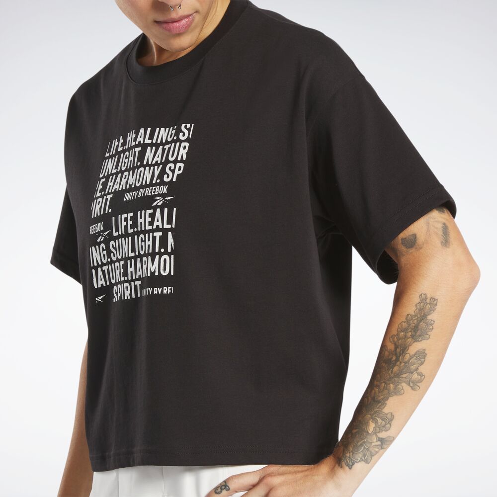 Camiseta Reebok  Unity Graphic Feminino