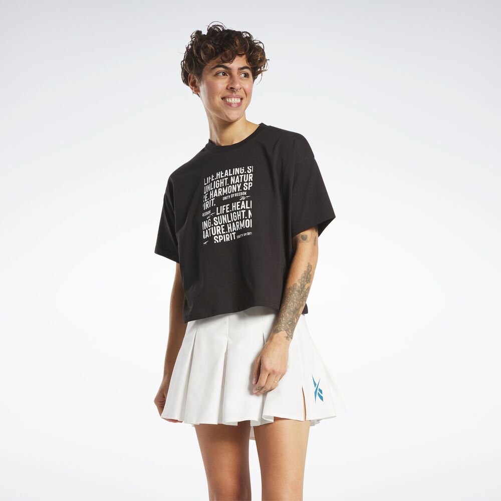 Camiseta Reebok  Unity Graphic Feminino
