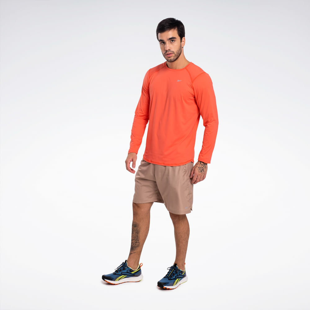 Camiseta Reebok Impact Manga Longa Masculina