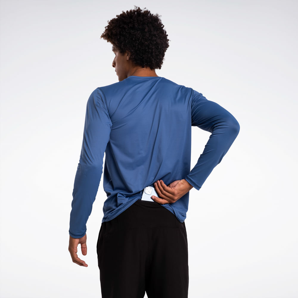 Camiseta Reebok Impact Manga Longa Masculina