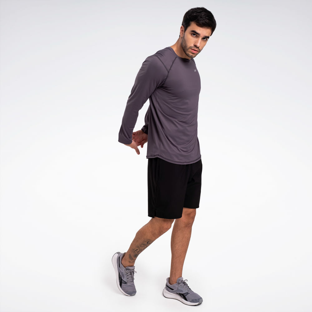 Camiseta Reebok Impact Manga Longa Masculina