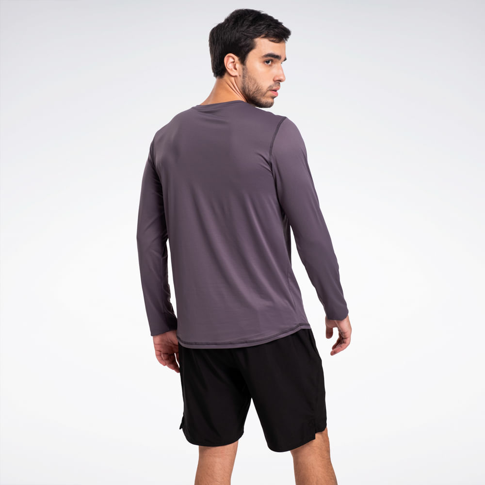 Camiseta Reebok Impact Manga Longa Masculina