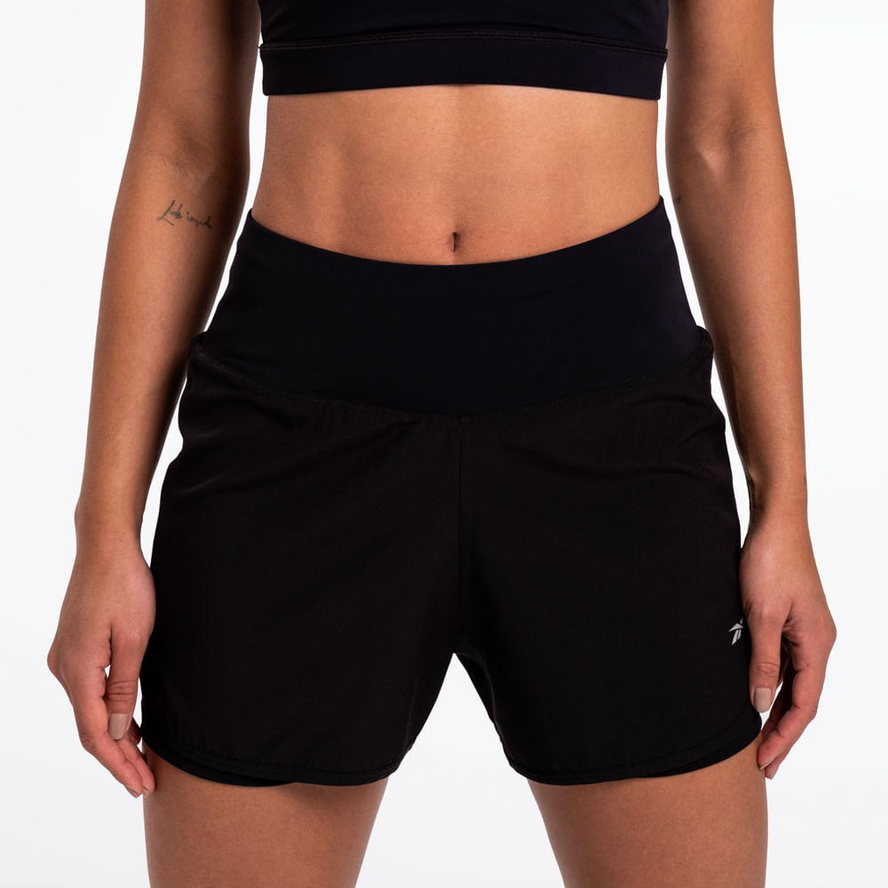 Short Reebok Impact 2 em 1 4 Feminino