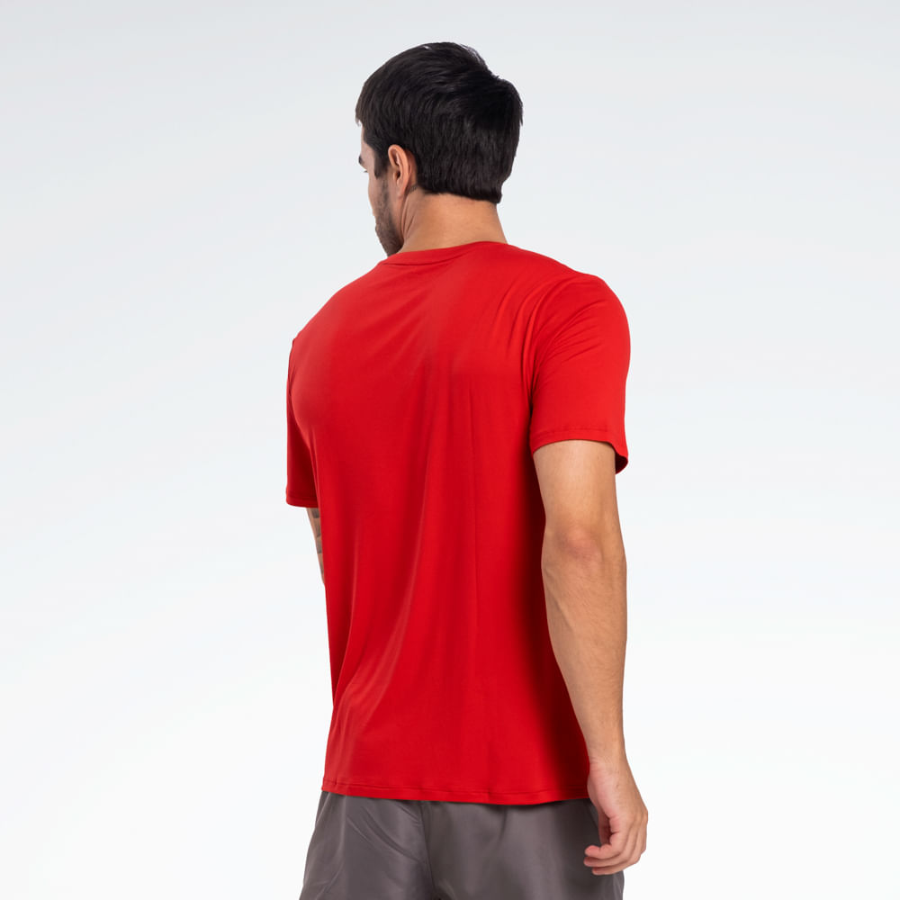 Camiseta Reebok Race Print Manga curta Masculina