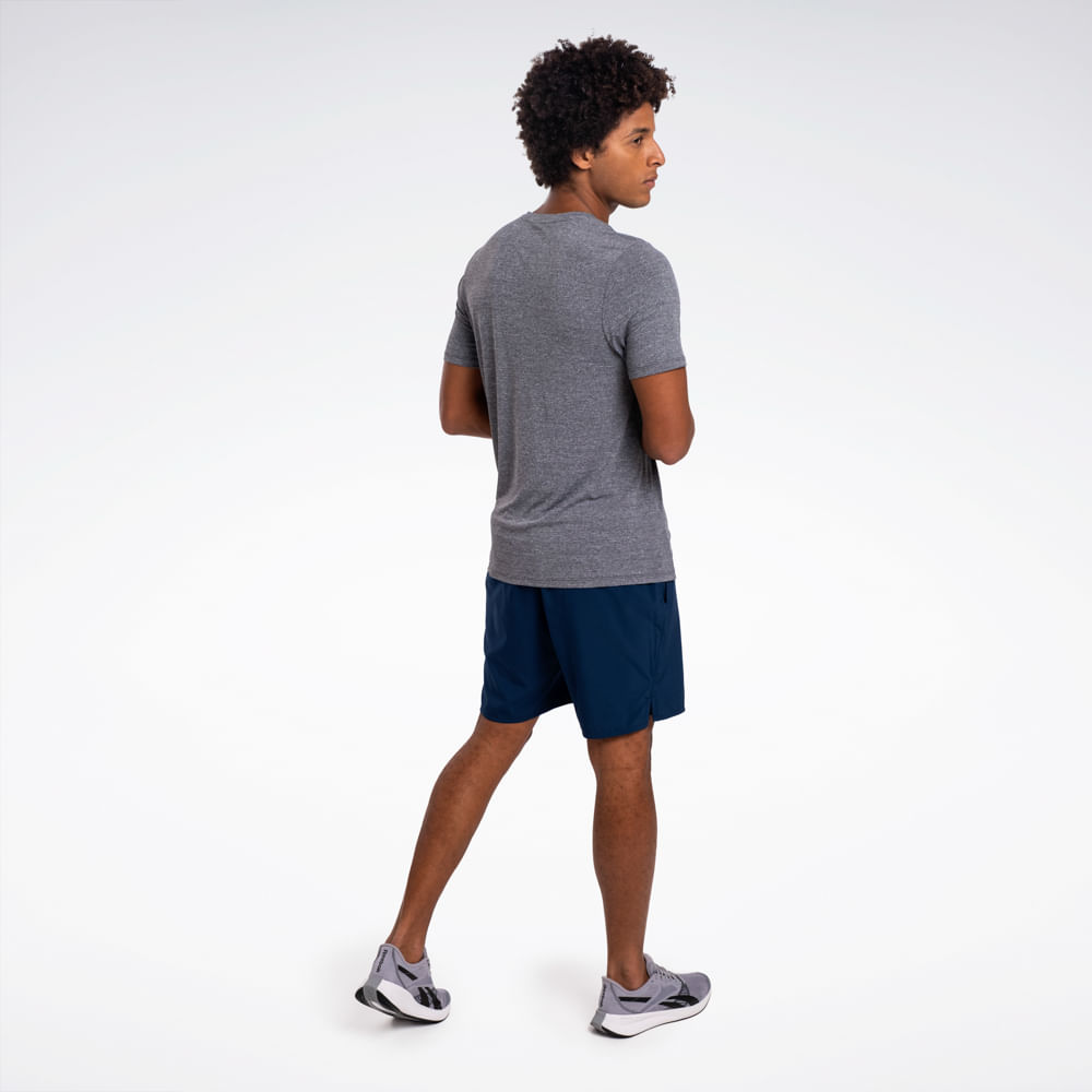 Camiseta Reebok Race Print Manga curta Masculina