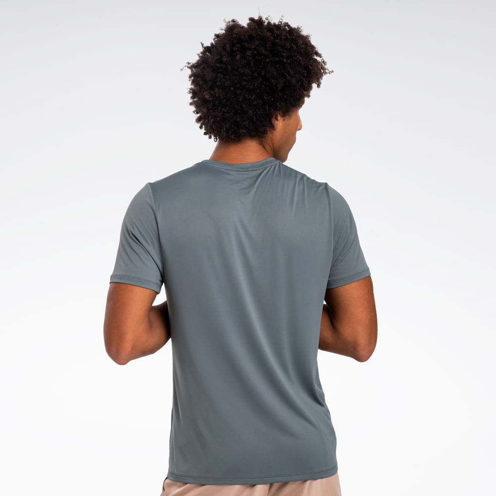 Camiseta Reebok Race Print Manga curta Masculina