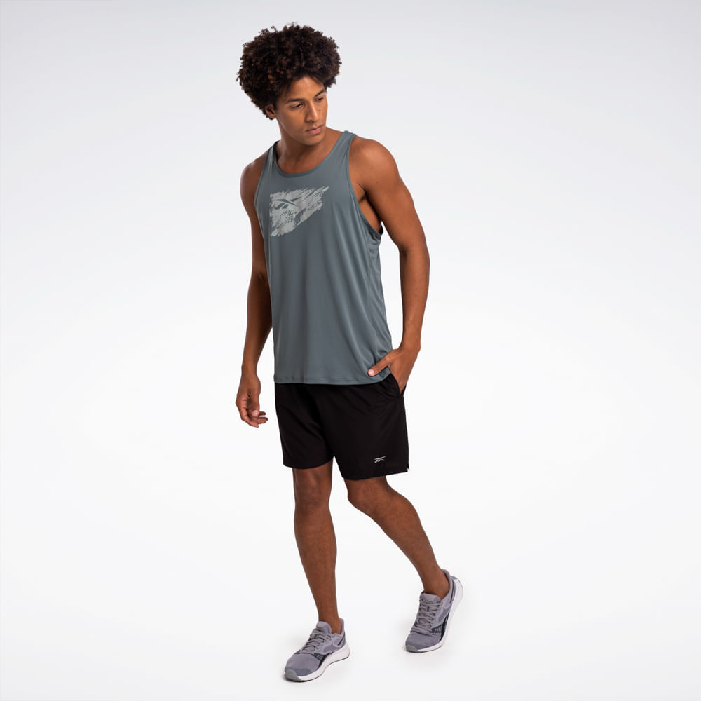 Regata Reebok Race Print Masculina