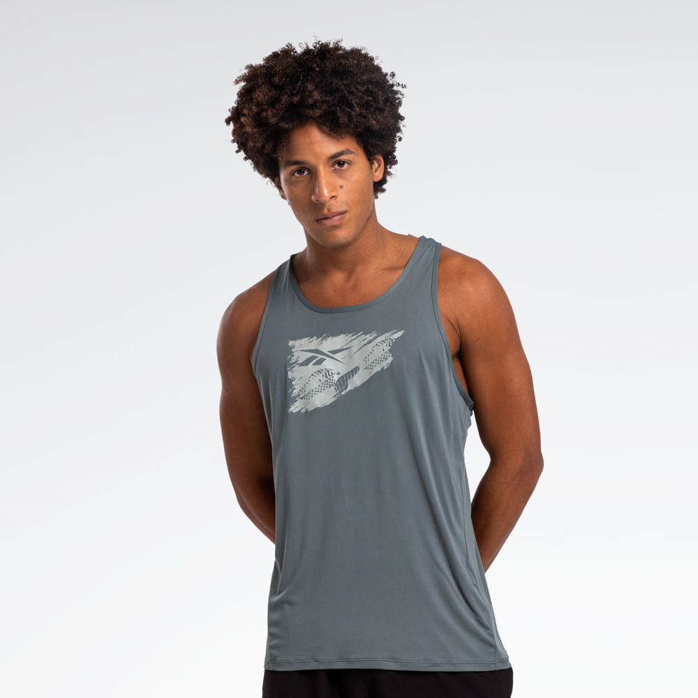 Regata Reebok Race Print Masculina