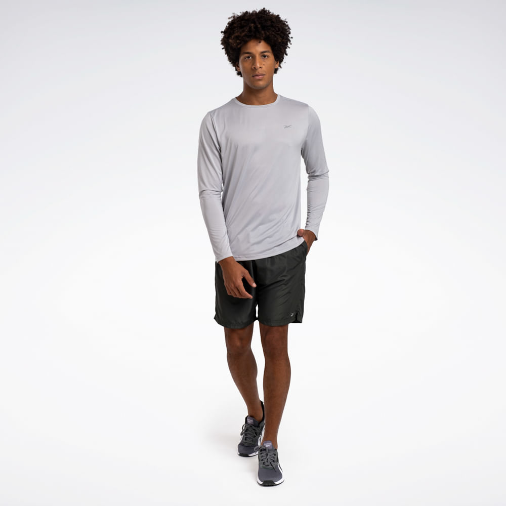 Camiseta Reebok Utility Manga Longa Masculina