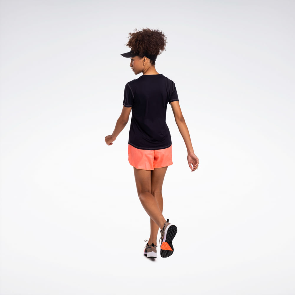 Camiseta Reebok Impact Print Manga Curta Feminina