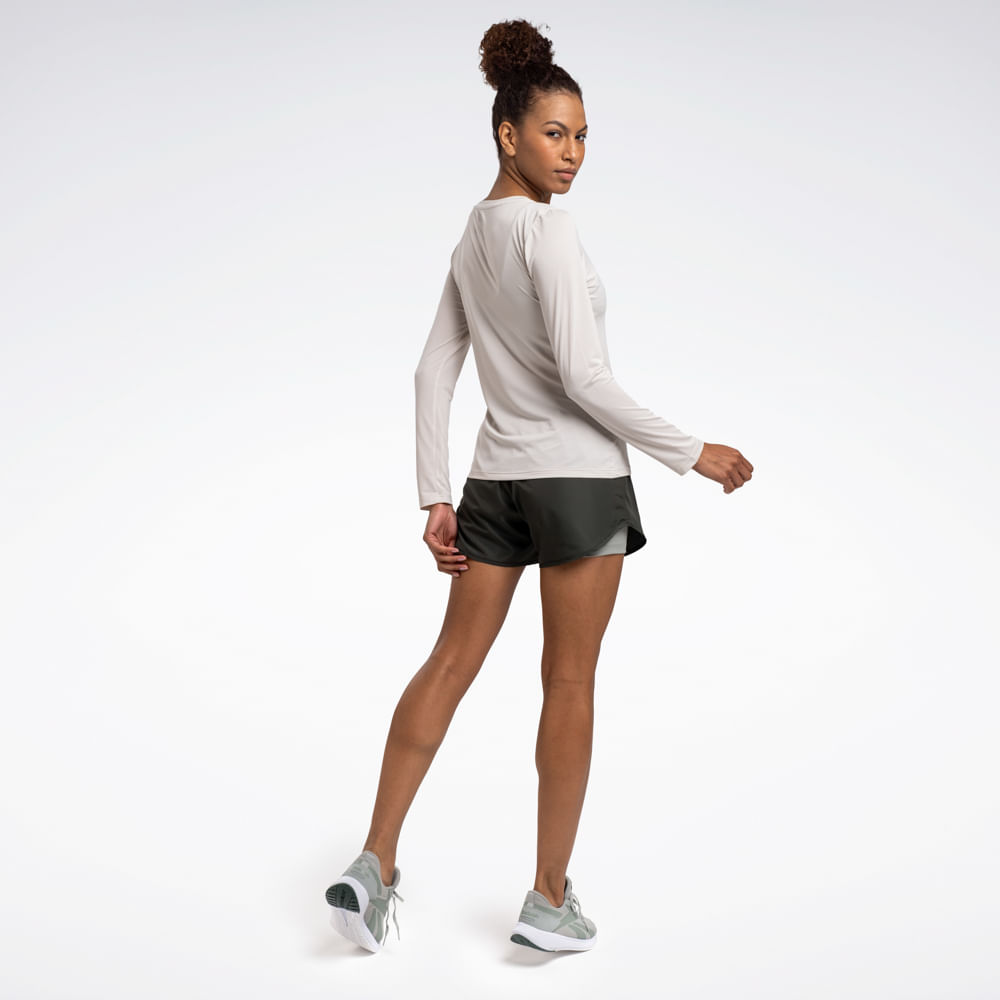 Camiseta Reebok Utility Manga Longa Feminina
