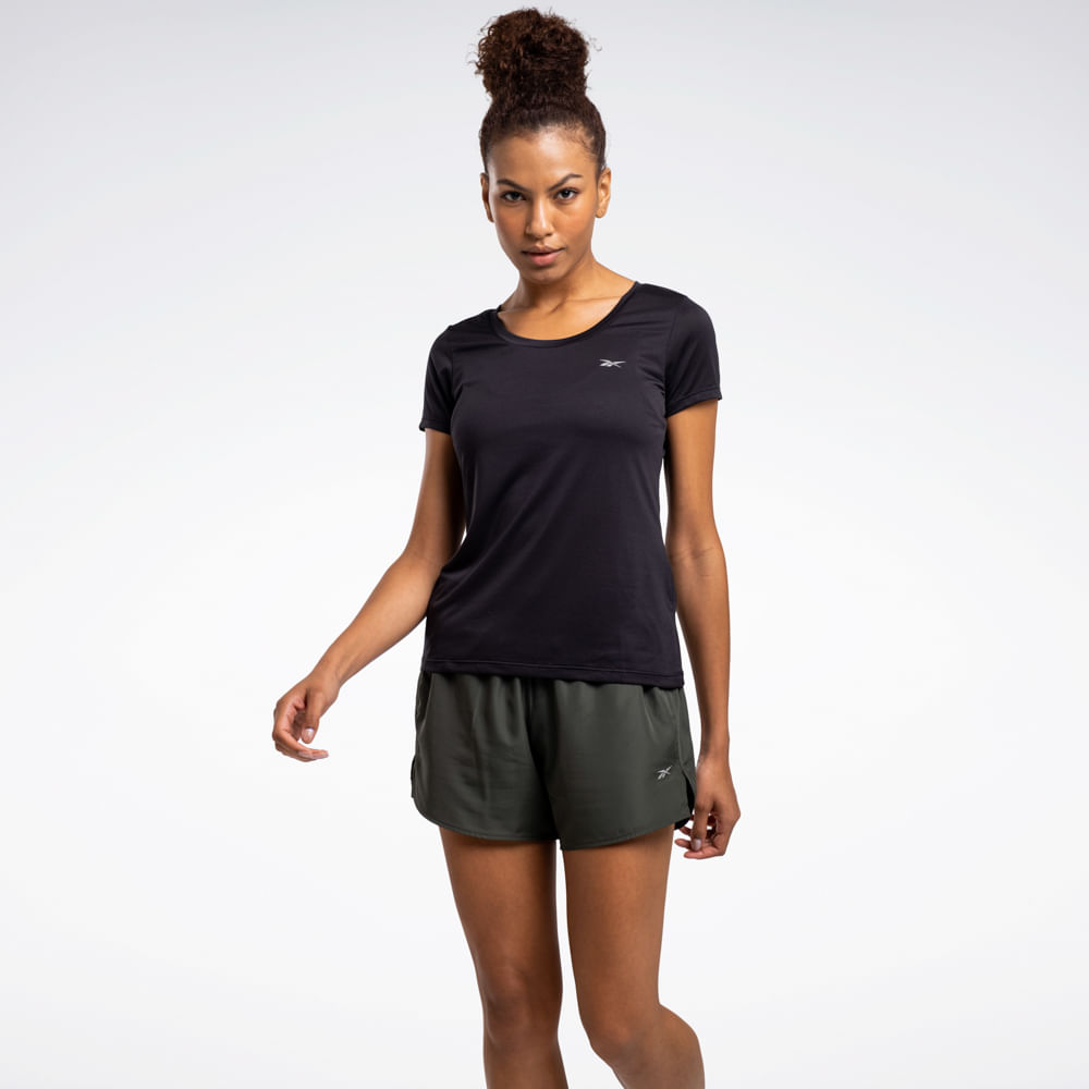 Camiseta Reebok Utility Manga Curta Feminina