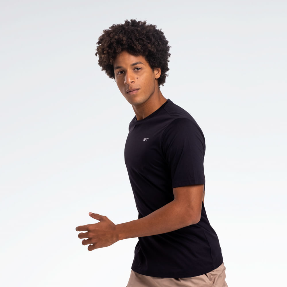 Camiseta Reebok Agile Manga Curta Masculina