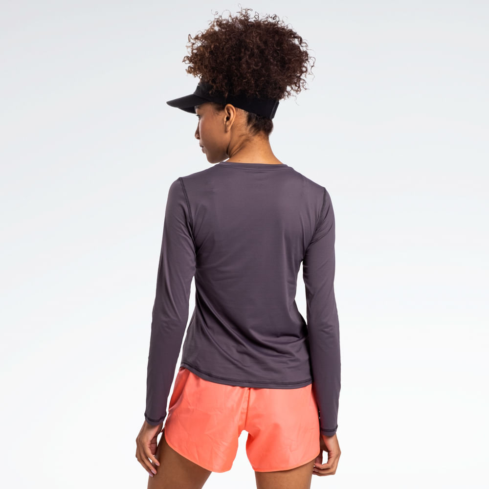 Camiseta Reebok Impact Manga Longa Feminina