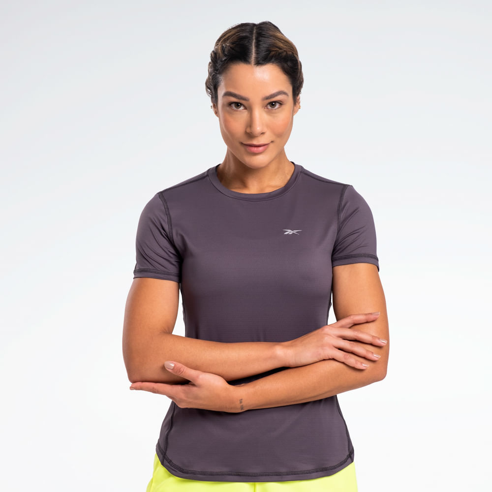 Camiseta Reebok Impact Manga Curta Feminina