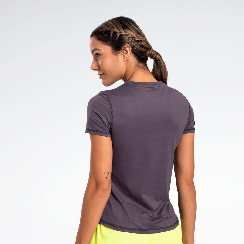 Camiseta Reebok Impact Manga Curta Feminina