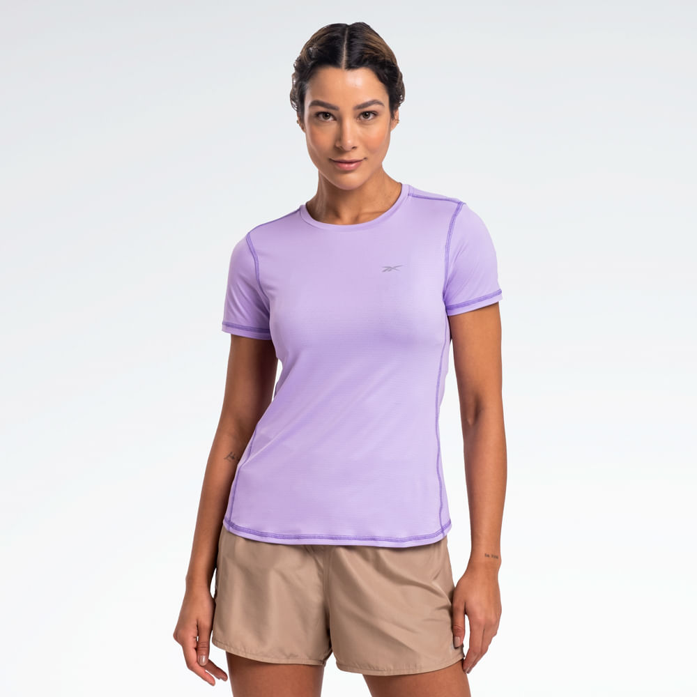 Camiseta Reebok Impact Manga Curta Feminina