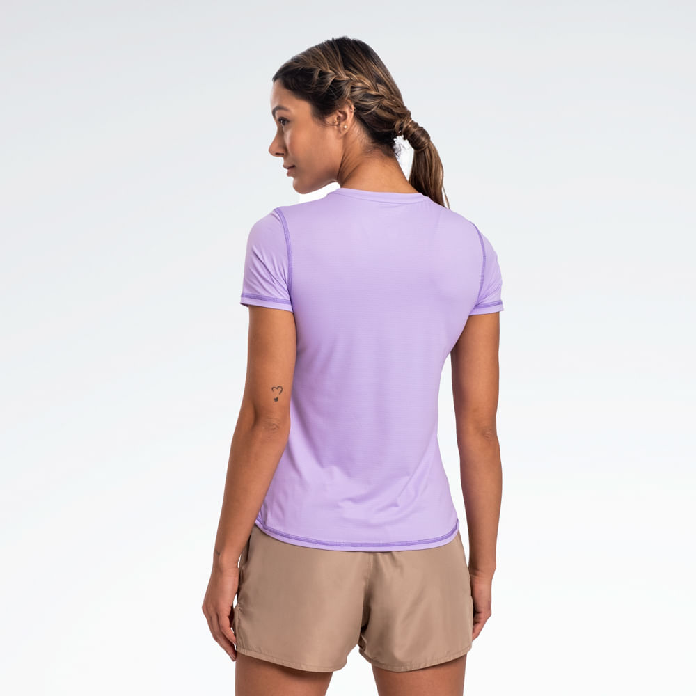 Camiseta Reebok Impact Manga Curta Feminina