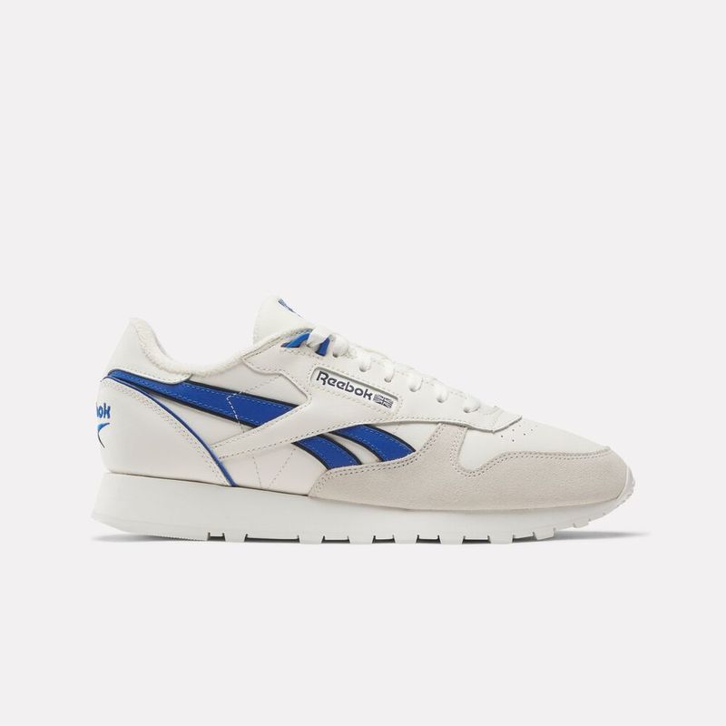 Tenis Reebok Brasil - Reebok Classic Leather Masculino Branco/Luz Cinzentas