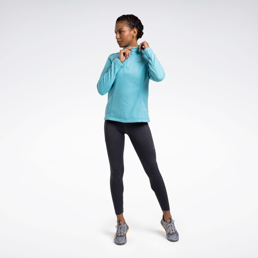 Jaqueta Reebok Athletic 1/2 Zip Feminino