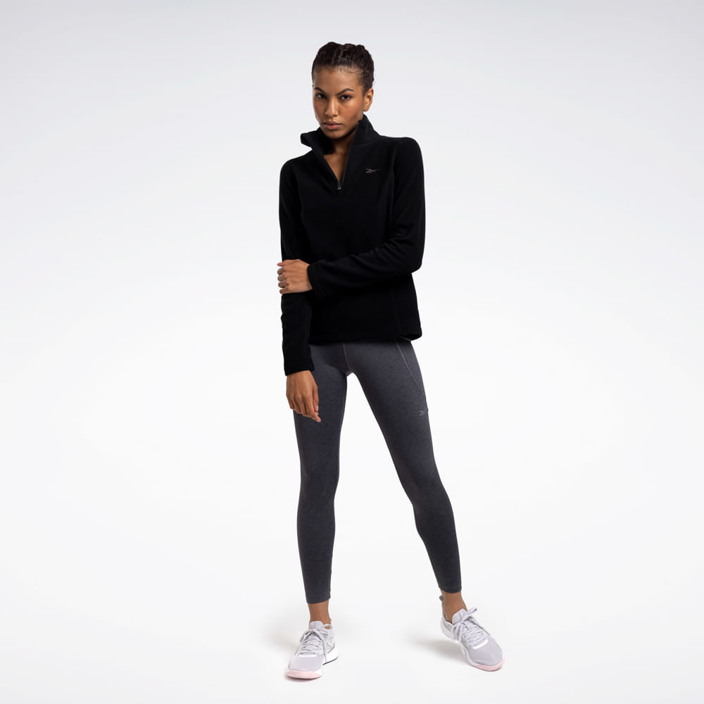 Jaqueta Reebok Athletic 1/2 Zip Feminino