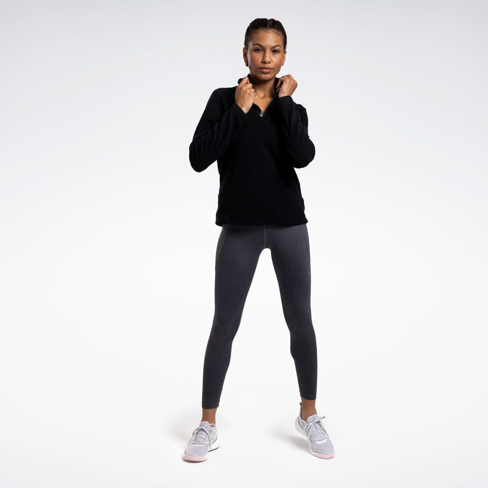 Jaqueta Reebok Athletic 1/2 Zip Feminino