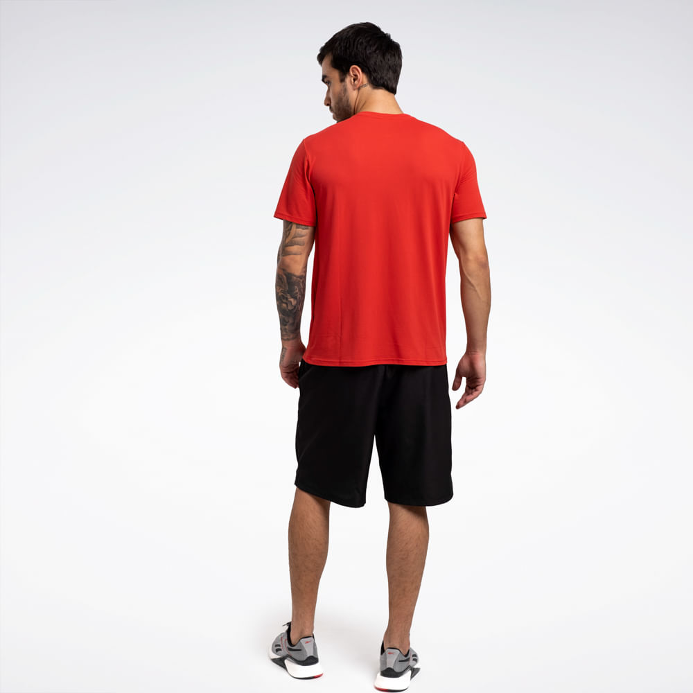 Camiseta Reebok Workout Manga Curta Masculina