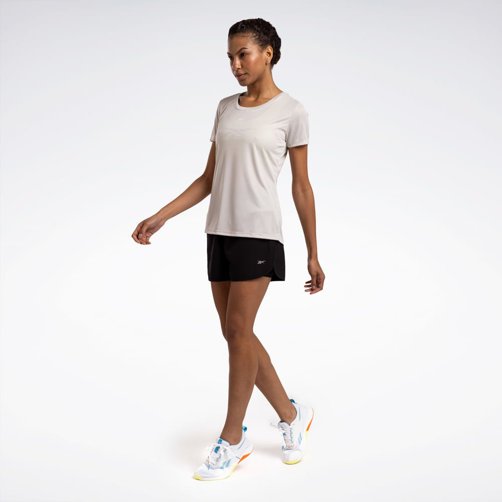 Camiseta Reebok Functional Manga Curta Feminina