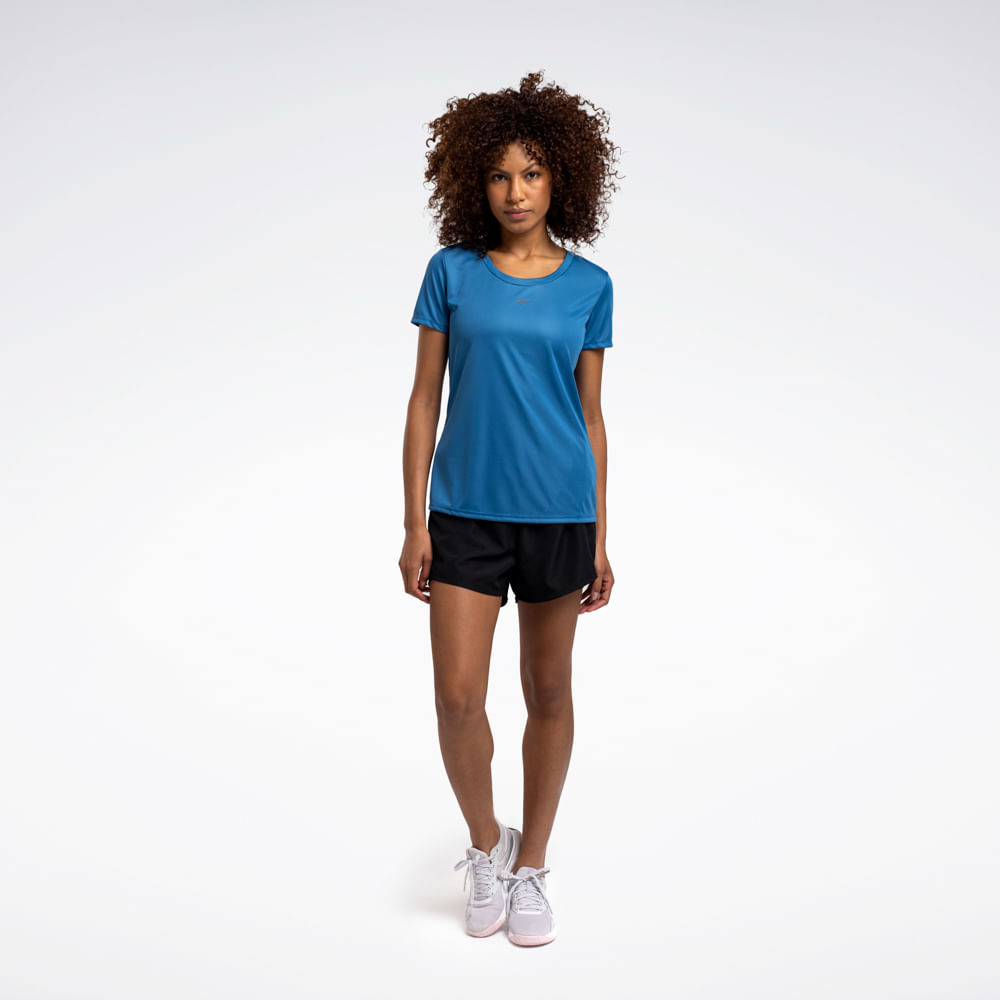 Camiseta Reebok Functional Manga Curta Feminina