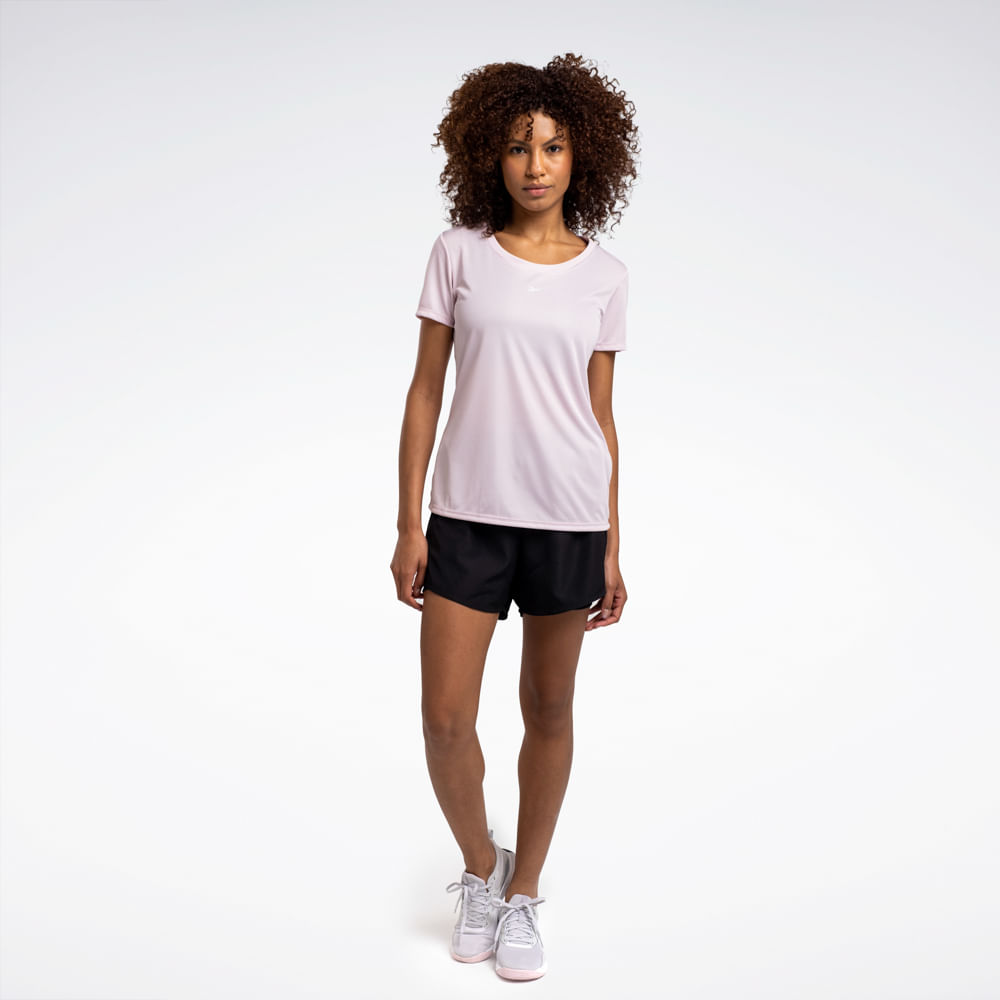Camiseta Reebok Functional Manga Curta Feminina