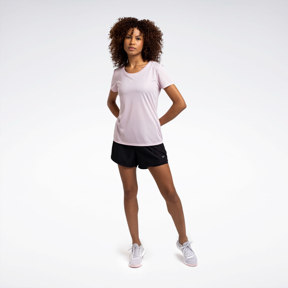 Camiseta Reebok Functional Manga Curta Feminina