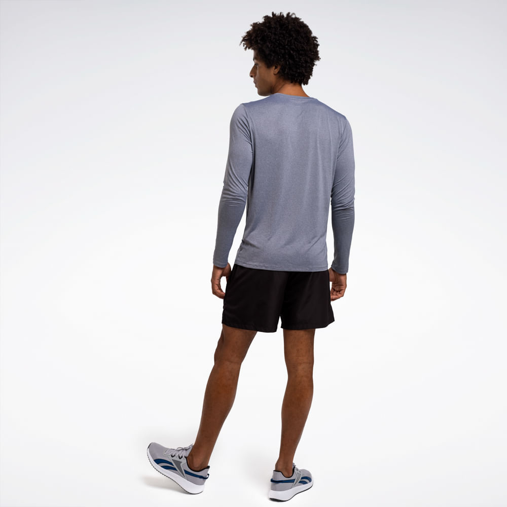 Camiseta Reebok Dynamic Manga Longa Masculina