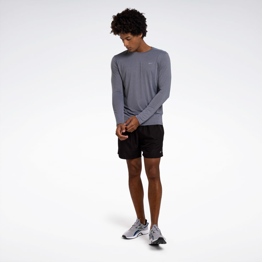 Camiseta Reebok Dynamic Manga Longa Masculina