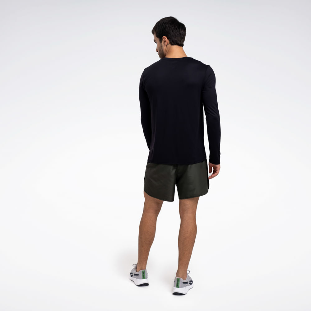 Camiseta Reebok Dynamic Manga Longa Masculina