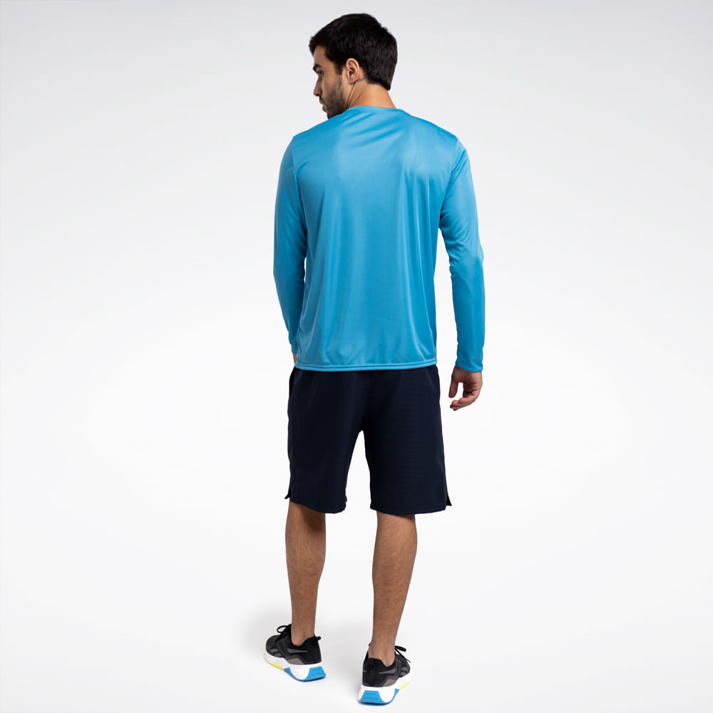 Camiseta Reebok Functional Manga Longa Masculina