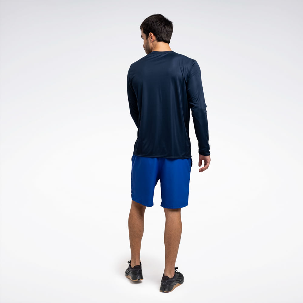 Camiseta Reebok Functional  Manga Longa Masculina